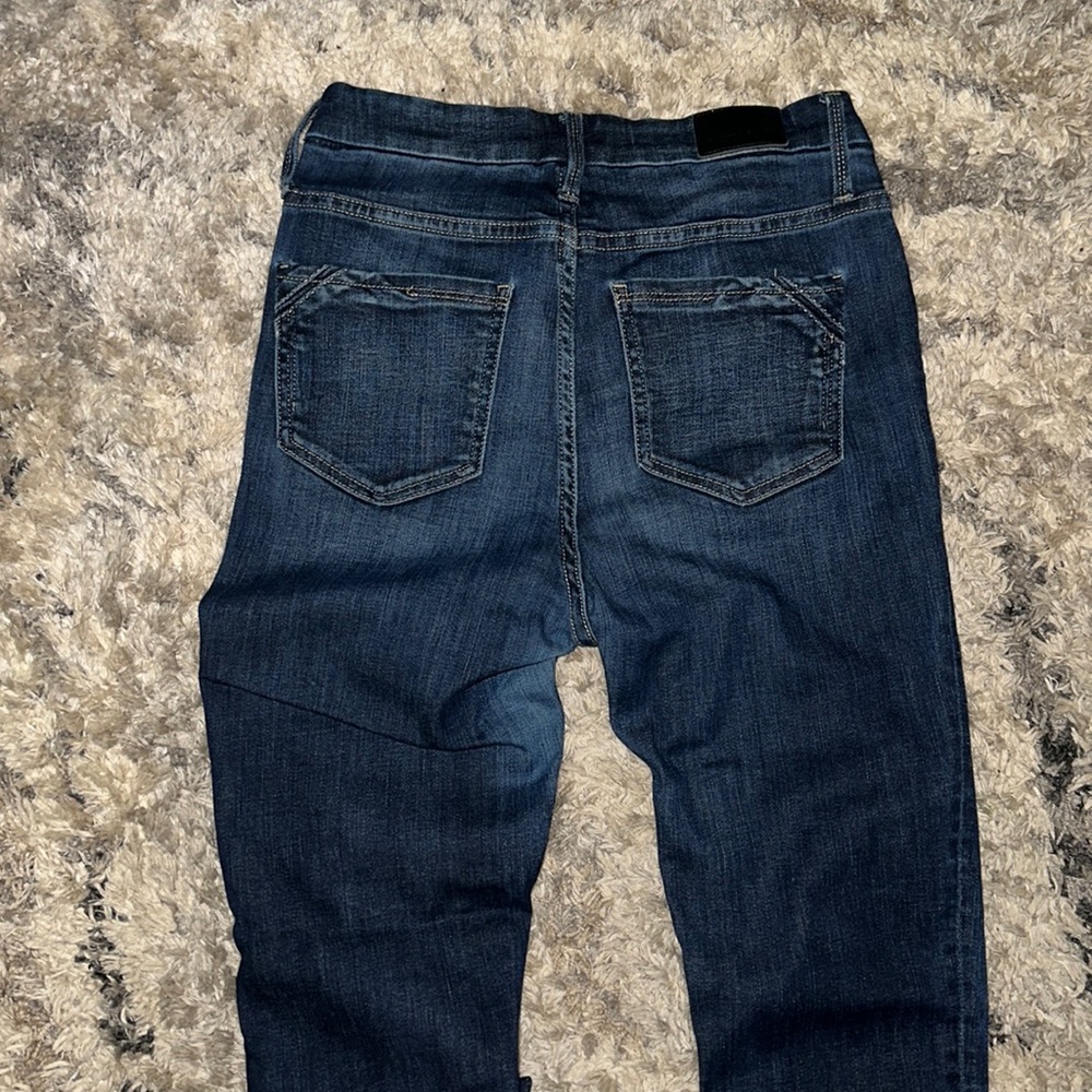 Buckle Black Skinny Jeans